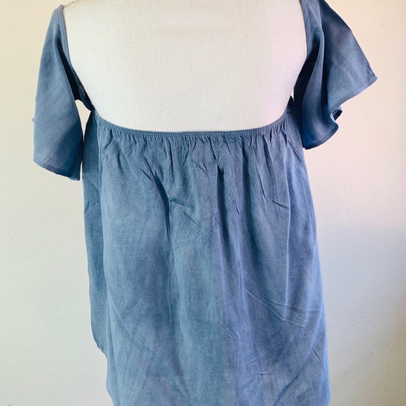 NWT Peasant Top by SAGE - Picture 3 of 8